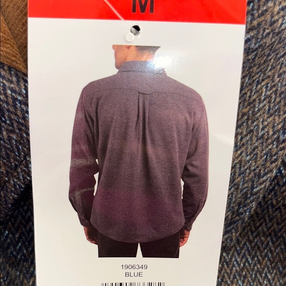 Jachs BLUE Button-Down Men's Shirt - Picture 14 of 14